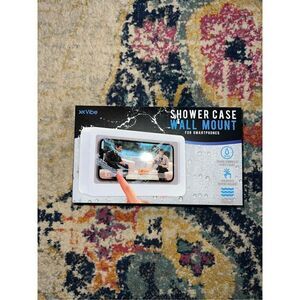 Vibe Touch Sensitive Screen Anti-Fog Shower Case Wall Mount for Smartphones